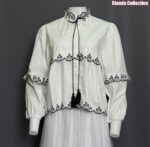 BKAR ATASAN LD 106 PB 57 BKK IMPORT BAHAN KATUN PPOPLINE PREMIUM VARIASI BORDIR DAN TALI - Gambar 2