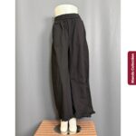 KUBU KULOT LP 66-100 LPAHA 70 PK 92 BKK IMPORT BAHAN KATUN PARASUT PREMIUM VARIASI RUFFLE SAKU KANAN KIRI - Gambar 7