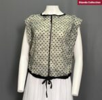 BROQ VEST OUTER ATASAN LD 140-160 PB 55 BKK IMPORT BAHAN KATUN KNIT PREMIUM VARIASI BORDIR NERAWANG - Gambar 2