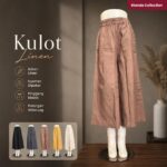 KATI KULOT LP 60-98 LPAHA 76 PK 85 BKK IMPORT BAHAN KATUN LINEN PREMIUM VARIASI KANCING SAKU KIRI KANAN