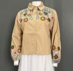 BHTM ATASAN LD 120 PB 57 BKK IMPORT BAHAN KATUN POPLINE VARIASI BORDIR BUNGA - Gambar 5