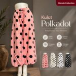 KITE KULOT LP 65-100 LPAHA 80 PK 88 BKK IMPORT BAHAN KATUN PREMIUM MOTIF POLKADOT SAKU KANAN KIRI FULL FURING