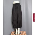 KSAN KULOT LP 66-100 LPAHA 76 PK 88 BKK IMPORT KULOT BAHAN KATUN KAKI NGARET SAKU KIRI KANAN - Gambar 6
