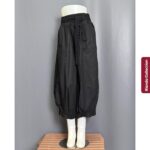 KCOB KULOT BKK IMPORT BAHAN KATUN PREMIUM VARIASI RUFFLE BELT RENDA SAKU KANAN KIRI - Gambar 13