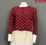 BLIN ATASAN LD 120 PB 67 BKK IMPORT BAHAN KNIT PREMIUM VARIASI BRUKAT - Gambar 3