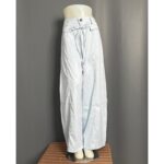 KLOE KULOT BKK IMPORT BAHAN KATUN SEMI SOFT JEANS VARIASI TALI SAKU KANAN KIRI - Gambar 3