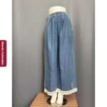 KUDA KULOT LP 64-96 LPAHA 72 PK 97 BKK IMPORT BAHAN JEANS PREMIUM VARIASI RENDA SAKU KIRI KANAN - Gambar 7