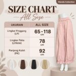 KUCA KULOT LP 65-118 LPAHA 78 PK 92 BKK IMPORT BAHAN KATUN PREMIUM VARIASI REMPEL SAKU KANAN KIRI - Gambar 7