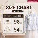 BFOL ATASAN LD 98 PB 54 BKK IMPORT BAHAN KATUN POPLINE VARIASI RENDA POTONGAN BABY DOLL - Gambar 6