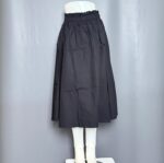 RGLI ROK MIDI POLOS BKK IMPORT LP 66-120 PR 80 BAHAN KATUN POPLINE - Gambar 8