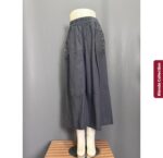 KATA KULOT PALAZZO LP 50-90 LPAHA 73 PK 91 BKK IMPORT BAHAN KATUN LINEN PREMIUM VARIASI KANCING  SAKU KANAN KIRI - Gambar 4