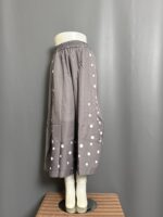 KWIL KULOT LP 62-100 LPAHA 100 PK 85 BKK IMPORT BAHAN KATUN TWILL MOTIF POLKADOT SAKU KIRI KANAN - Gambar 4