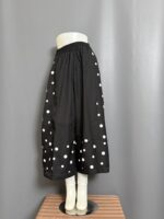 KWIL KULOT LP 62-100 LPAHA 100 PK 85 BKK IMPORT BAHAN KATUN TWILL MOTIF POLKADOT SAKU KIRI KANAN - Gambar 3
