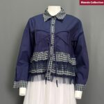 BLEW ATASAN LD 110 PB 55 BKK IMPORT BAHAN KATUN POPLINE VARIASI RUFFLE, TALI, DAN TALI - Gambar 5