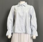 BIAR ATASAN LD 100 PB 60 BKK IMPORT BAHAN KATUN POPLINE VARIASI KERAH RENDA - Gambar 4