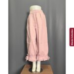 KOWI KULOT LP 65-102 LPAHA 76 PK 89 BKK IMPORT BAHAN KATUN VARIASI RUFFLE TALI SAKU KANAN KIRI - Gambar 2