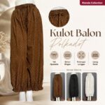 KBAN KULOT LP 66-100 LPAHA 72 PK 93 BKK IMPORT KULOT BAHAN PARASUT PREMIUM MOTIF POLKADOT SAKU KIRI KANAN FULL FURING