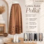 KWIL KULOT LP 62-100 LPAHA 100 PK 85 BKK IMPORT BAHAN KATUN TWILL MOTIF POLKADOT SAKU KIRI KANAN