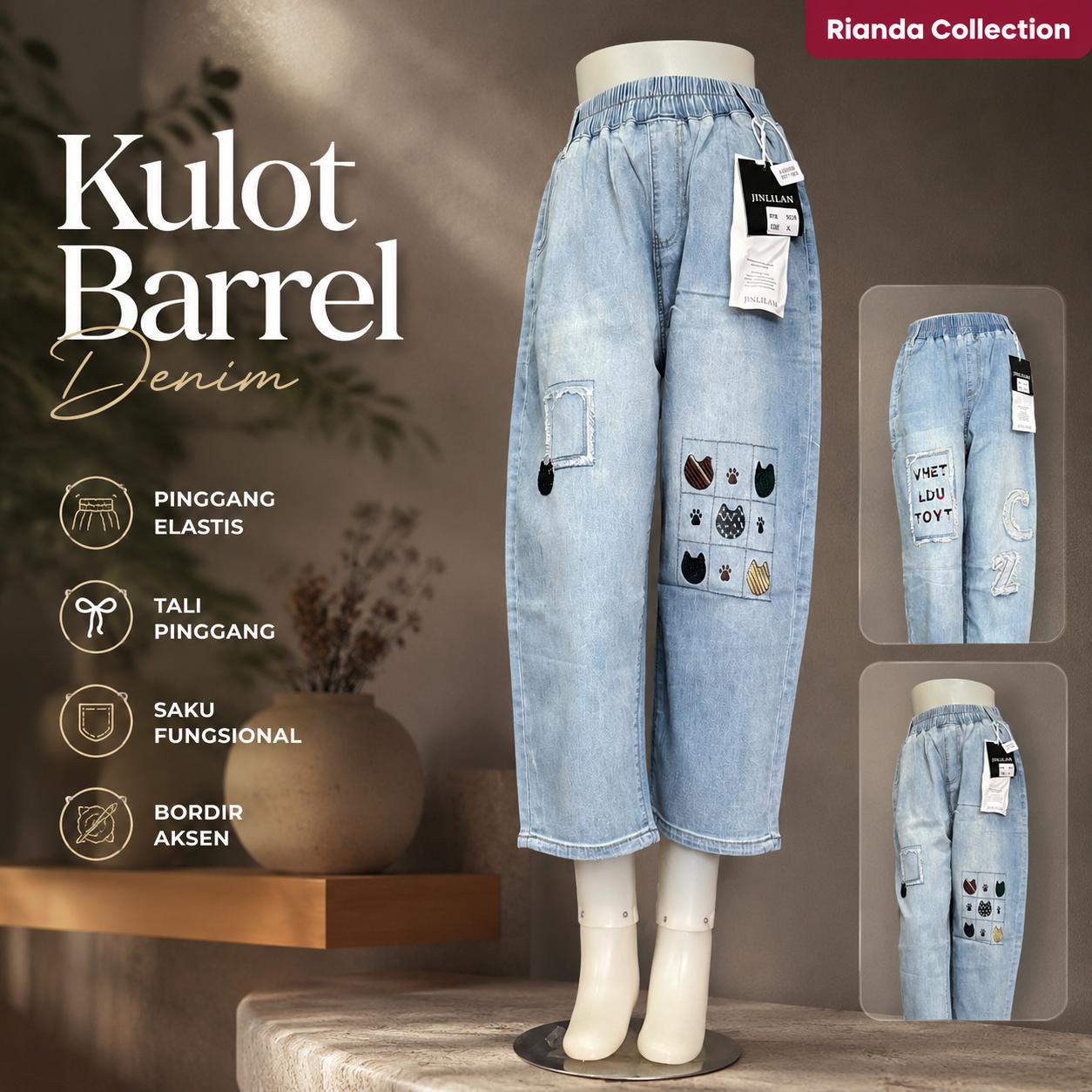 663f9c05ef024360bb68b03c1769e19btplv-aphluv4xwc-origin-jpeg.jpeg KULA KULOT BARREL BKK IMPORT BAHAN JEANS PREMIUM VARIASI BORDIR SAKU KIRI KANAN - Gambar 1