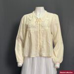 BUSI ATASAN LD 100 PB 57 BKK IMPORT BAHAN KATUN VARIASI BORDIR BUNGA TIMBUL TANPA FURING NERAWANG - Gambar 9