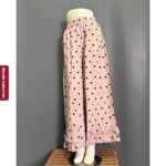 KOBI KULOT LP 66-96 LPAHA 72 PK 95 BKK IMPORT BAHAN KATUN PREMIUM MOTIF POLKADOT VARIASI RUFFLE SAKU KANAN KIRI - Gambar 9