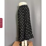 KOBI KULOT LP 66-96 LPAHA 72 PK 95 BKK IMPORT BAHAN KATUN PREMIUM MOTIF POLKADOT VARIASI RUFFLE SAKU KANAN KIRI - Gambar 8
