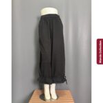 KOWI KULOT LP 65-102 LPAHA 76 PK 89 BKK IMPORT BAHAN KATUN VARIASI RUFFLE TALI SAKU KANAN KIRI - Gambar 4