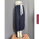 KBON KULOT LP 64-100 LPAHA 72 PK 85 BKK IMPORT KULOT BAHAN KATUN LINEN PREMIUM VARIASI SABUK RENDA SAKU KIRI KANAN - Gambar 9