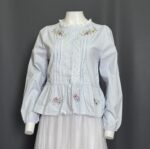 BATE ATASAN LD 96 PB 57 BKK IMPORT BAHAN KATUN POPLINE PREMIUM VARIASI BORDIR POTONGAN BABY DOLL - Gambar 5
