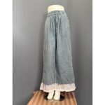 KTIK KULOT LP 64-96 LPAHA 74 PK 98 BKK IMPORT BAHAN JEANS PREMIUM VARIASI RENDA SAKU KIRI KANAN - Gambar 9