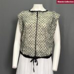 BROQ VEST OUTER ATASAN LD 140-160 PB 55 BKK IMPORT BAHAN KATUN KNIT PREMIUM VARIASI BORDIR NERAWANG - Gambar 6