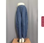 KIOT KULOT LP 60-104 LPAHA 74 PK 97 BKK BAHAN JEANS MOTIF POLKADOT SAKU KANAN KIRI - Gambar 2