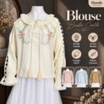 BIHE ATASAN LD 115 PB 58 BKK IMPORT BAHAN KATUN POPLINE PREMIUM VARIASI BORDIR VARIASI TALI