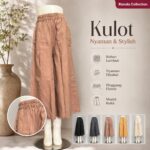 KATA KULOT PALAZZO LP 50-90 LPAHA 73 PK 91 BKK IMPORT BAHAN KATUN LINEN PREMIUM VARIASI KANCING  SAKU KANAN KIRI