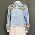 BHTM ATASAN LD 120 PB 57 BKK IMPORT BAHAN KATUN POPLINE VARIASI BORDIR BUNGA - Gambar 9