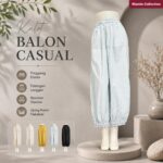 KBNI KULOT LP 60-100 LPAHA 76 PK 90 BKK IMPORT BAHAN KATUN PREMIUM VARIASI KAKI KARET SAKU KANAN KIRI