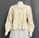 BMAW ATASAN LD 96 PB 54 BKK IMPORT BAHAN KATUN POPLINE PREMIUM VARIASI TALI DAN RUFFLE - Gambar 3