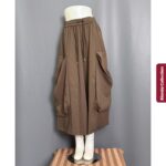 KEOL KULOT PALAZZO LP 70-112 LPAHA 96 PK 86 BKK IMPORT BAHAN KATUN PREMIUM VARIASI BUBBLE SAKU KANAN KIRI - Gambar 6