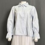 BIAR ATASAN LD 100 PB 60 BKK IMPORT BAHAN KATUN POPLINE VARIASI KERAH RENDA - Gambar 9