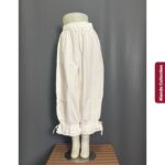 KOWI KULOT LP 65-102 LPAHA 76 PK 89 BKK IMPORT BAHAN KATUN VARIASI RUFFLE TALI SAKU KANAN KIRI - Gambar 9