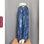 KGAU KULOT LP 66-100 LPAHA 88 PK 100 BKK IMPORT BAHAN JEANS PREMIUM BERMOTIF SAKU KANAN KIRI - Gambar 2