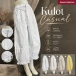 KMIT KULOT LP 60-100 LPAHA 78 PK 86 BKK IMPORT BAHAN KATUN VARIASI RUFFLE SAKU KANAN KIRI