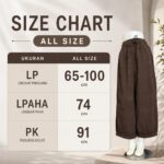 KSIL KULOT LP 65-100 LPAHA 74 PK 91 BKK IMPORT KULOT BAHAN JEANS VARIASI KANCING SAKU KIRI KANAN - Gambar 9