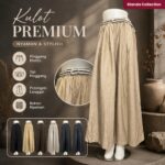 KRAN KULOT PALAZZO LP 64-100 LPAHA 90 PK 98 BKK BAHAN KATUN PREMIUM VARIASI REMPEL FREE BELT SAKU KANAN KIRI