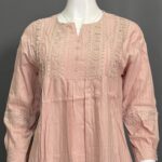BRAW ATASAN LD 110 PB 60 BKK IMPORT BAHAN KATUN BORDIR VARIASI BORDIR DAN KANCING TANPA FURING NERAWANG - Gambar 2