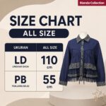 BLEW ATASAN LD 110 PB 55 BKK IMPORT BAHAN KATUN POPLINE VARIASI RUFFLE, TALI, DAN TALI - Gambar 4
