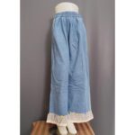 KTIK KULOT LP 64-96 LPAHA 74 PK 98 BKK IMPORT BAHAN JEANS PREMIUM VARIASI RENDA SAKU KIRI KANAN - Gambar 5
