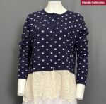 BLIN ATASAN LD 120 PB 67 BKK IMPORT BAHAN KNIT PREMIUM VARIASI BRUKAT - Gambar 5