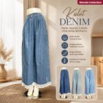 KUDA KULOT LP 64-96 LPAHA 72 PK 97 BKK IMPORT BAHAN JEANS PREMIUM VARIASI RENDA SAKU KIRI KANAN