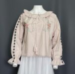 BIHE ATASAN LD 115 PB 58 BKK IMPORT BAHAN KATUN POPLINE PREMIUM VARIASI BORDIR VARIASI TALI - Gambar 2